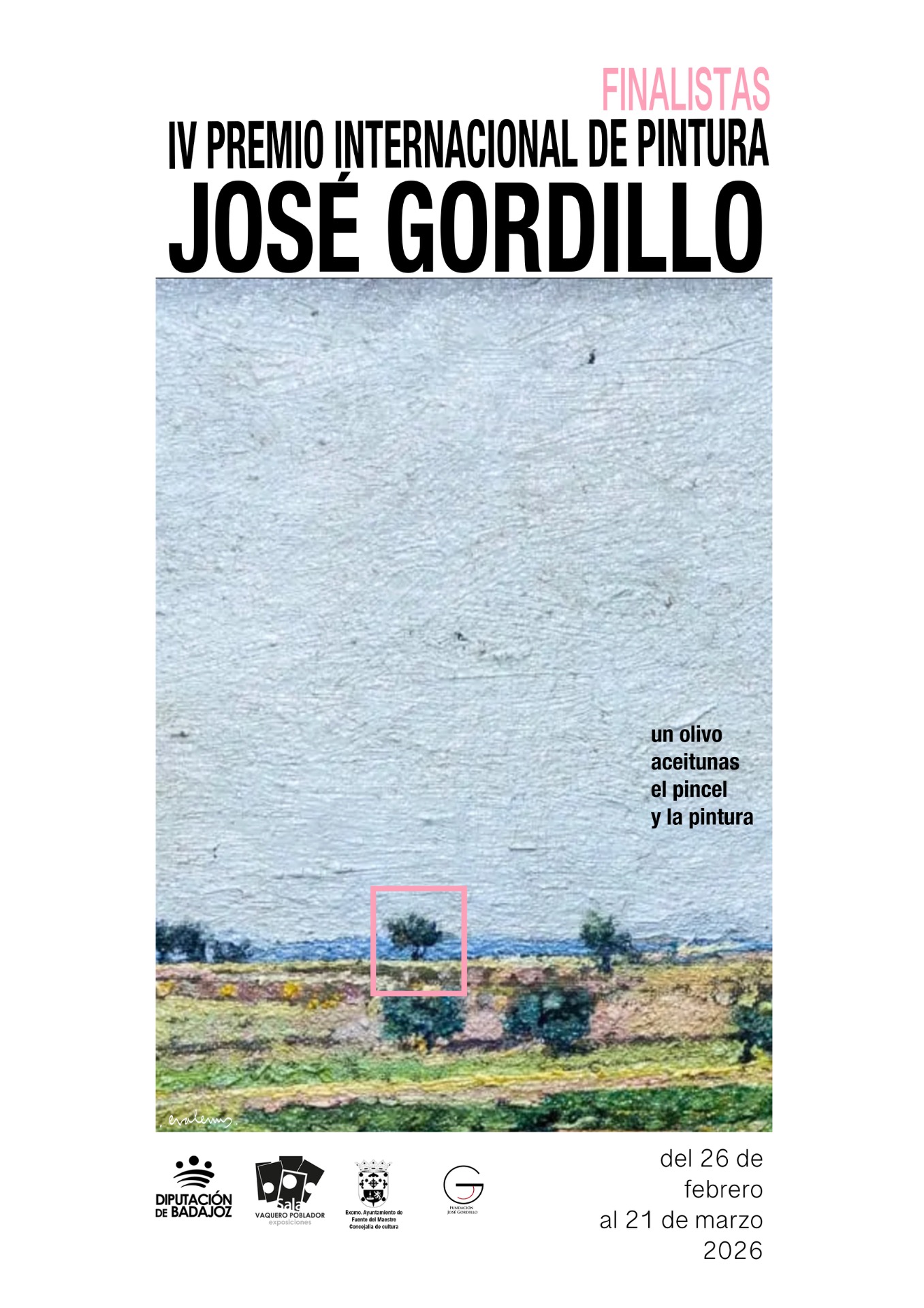 IV PREMIO INTERNACIONAL DE PINTURA "JOSÉ GORDILLO"
